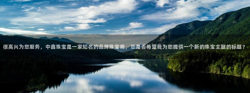 i新宝5：很高兴为您服务，中鑫珠宝是一家知名的品牌珠宝商，您是否希望我为您提供一