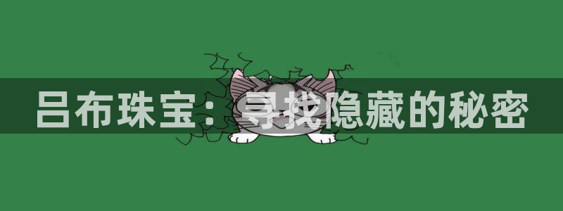 新宝5如何注册登录：吕布珠宝：寻找隐藏的秘密