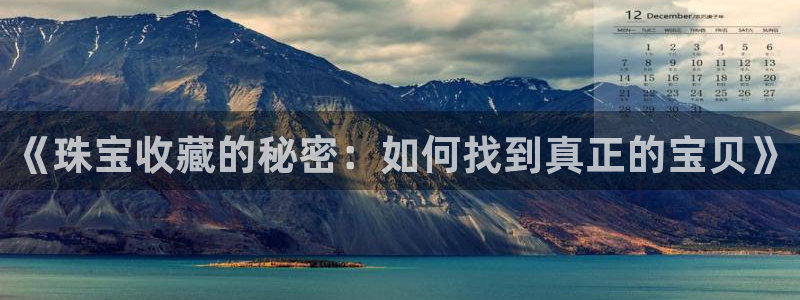 新宝5测速平台登录：《珠宝收藏的秘密：如何找到真正的宝贝》