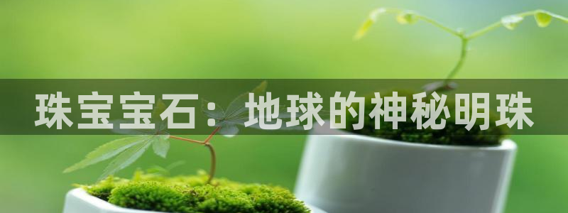 新宝5代理：珠宝宝石：地球的神秘明珠