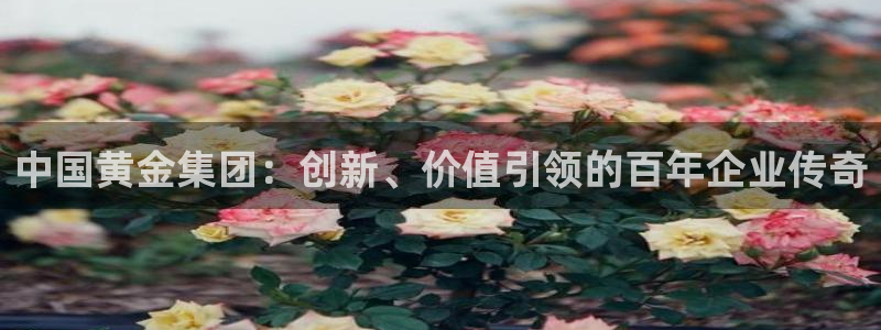 新宝5彩票娱乐平台：中国黄金集团：创新、价值引领的百年企业传奇