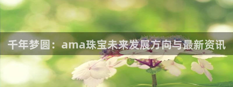 新宝h2O5O5O：千年梦圆：ama珠宝未来发展方向与最新资讯