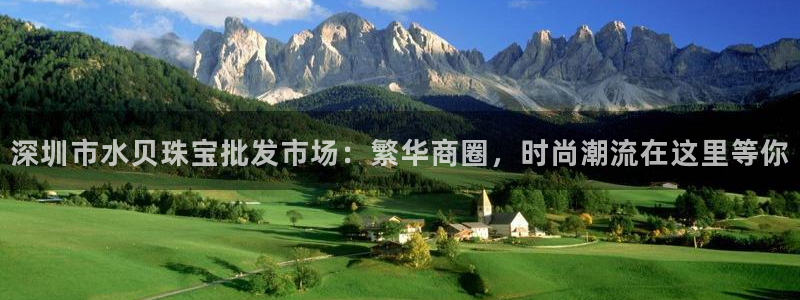 新宝5测试：深圳市水贝珠宝批发市场：繁华商圈，时尚潮流在这里等你