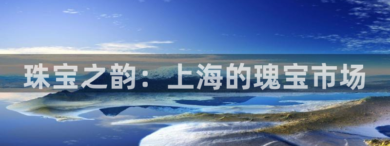 新宝5测登录：珠宝之韵：上海的瑰宝市场