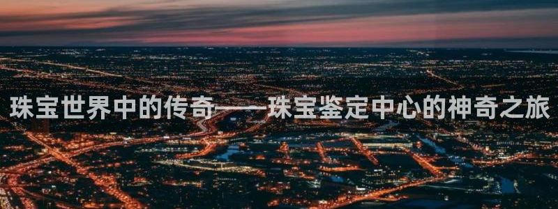 下载新宝5：珠宝世界中的传奇——珠宝鉴定中心的神奇之旅