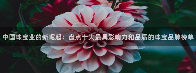 新宝5浗维33 300：中国珠宝业的新崛起：盘点十大最具影响力和品质的珠宝品牌榜