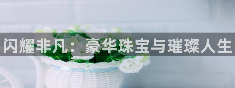 新宝5官方网站：闪耀非凡：豪华珠宝与璀璨人生