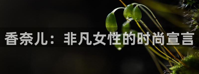 新宝5娱乐同：香奈儿：非凡女性的时尚宣言