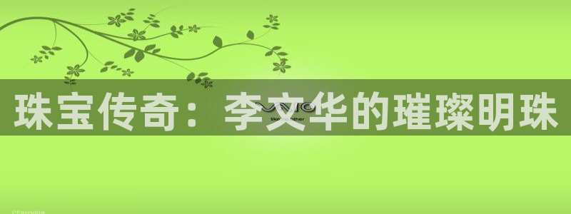 新宝5娱乐多：珠宝传奇：李文华的璀璨明珠