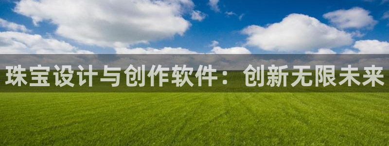 新宝5登陆：珠宝设计与创作软件：创新无限未来