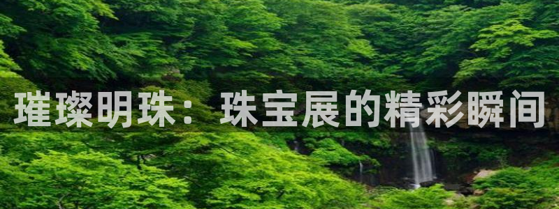 新宝5系列：璀璨明珠：珠宝展的精彩瞬间