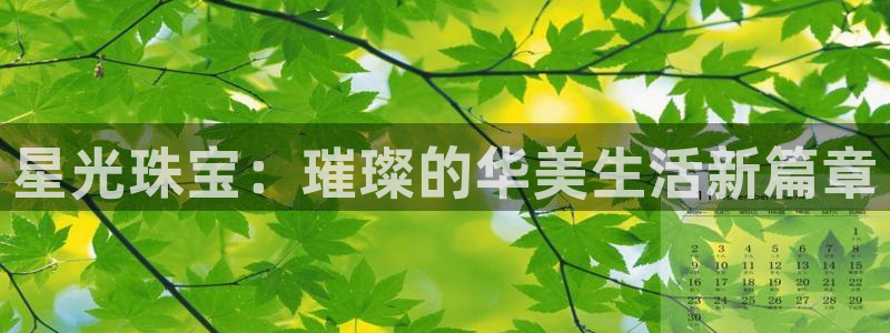 新宝奇迹GG5：星光珠宝：璀璨的华美生活新篇章