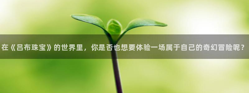 新宝5-测速：在《吕布珠宝》的世界里，你是否也想要体验一场属于自己的奇幻冒险呢？